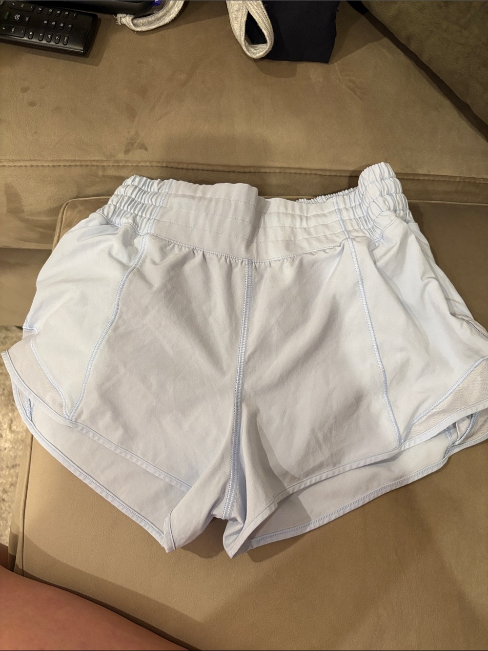 lululemon athletica Light Blue Women's Athletic Shorts